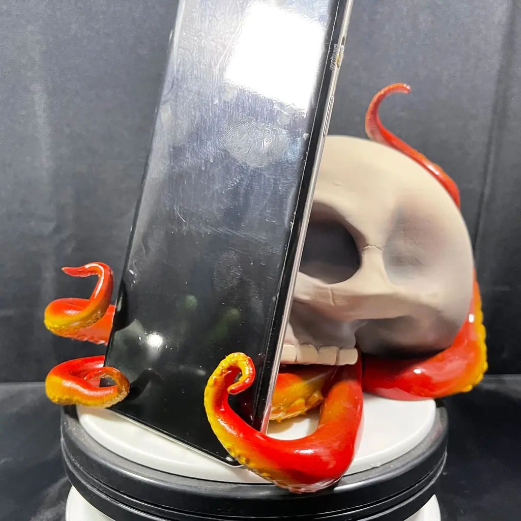 Octoskull Phone Holder