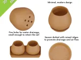 Mini Succulent Pots STL Files: Modern Planter Set #3-2