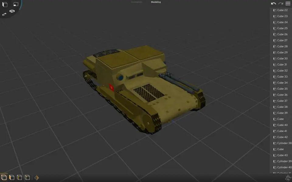 L3/33 25mm anti tank gun