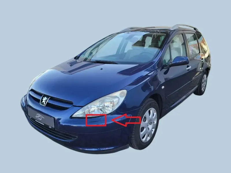 PEUGEOT 307 fényszórómosó fedél