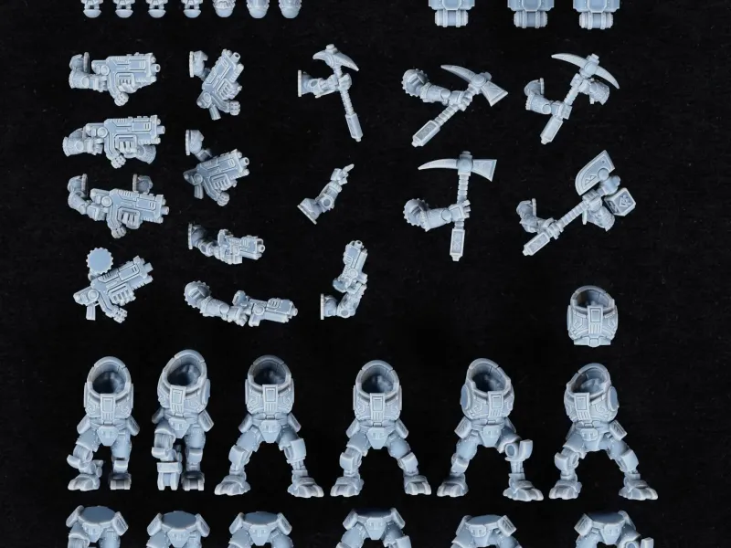 Clockwork Ancestors (modular, melee + ranged)