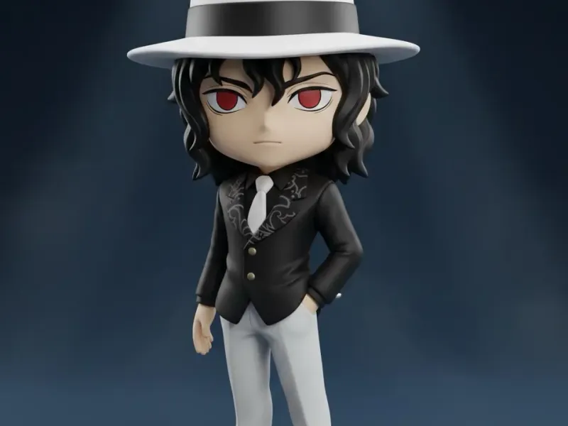 Muzan Kibutsuji - Demon Slayer (Estilo Chibi)