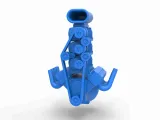 Engine V8 with triple supercharger Version 3 Scale 1:25-2