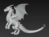 bipedal winged dragon-1
