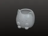 Cute Cat Mini Planter-2