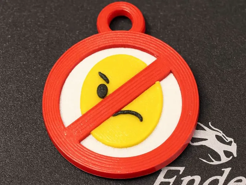 Llavero Prohibido Enfadarse