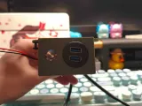 Power button mount with usb-0