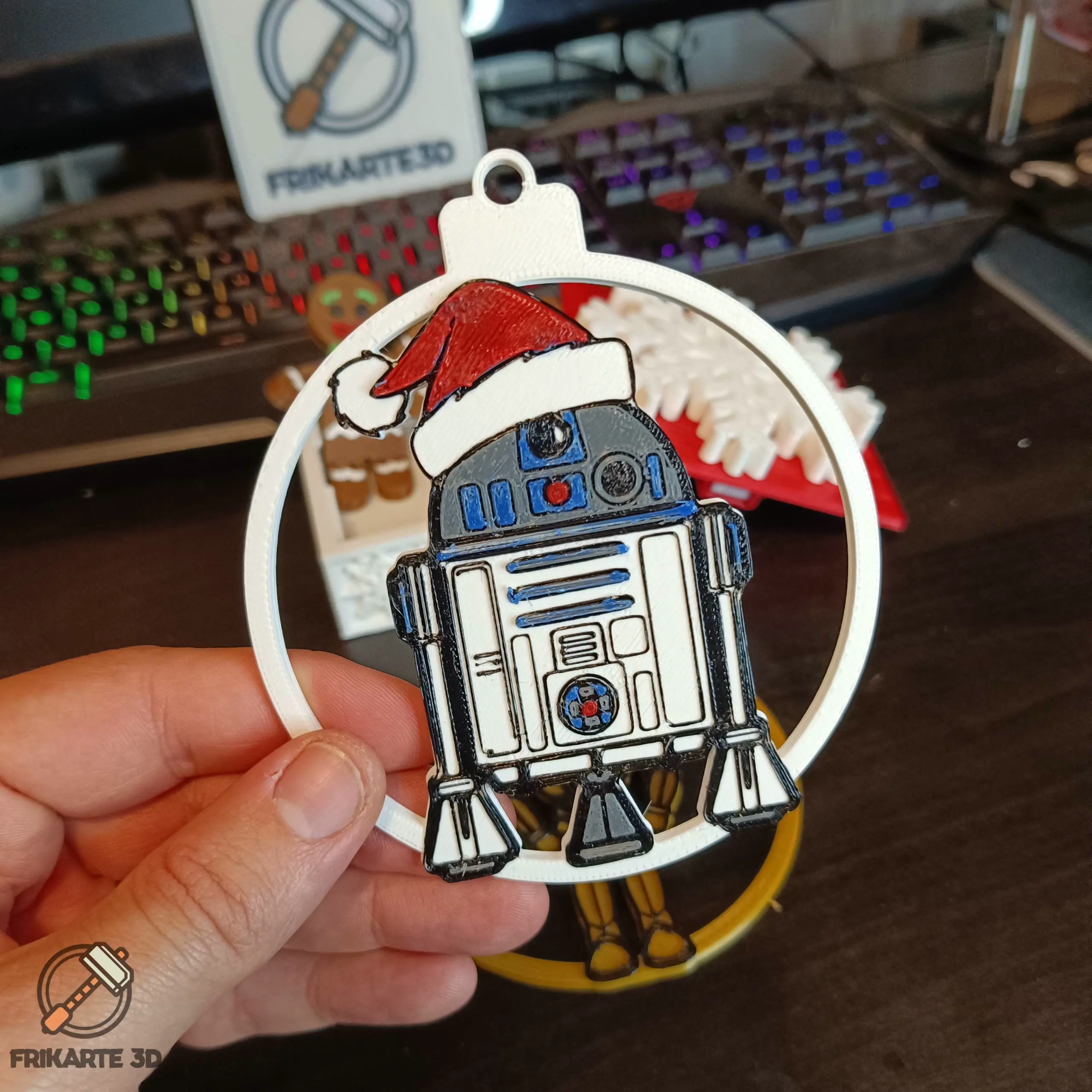 R2D2 Christmas Tree Decoration