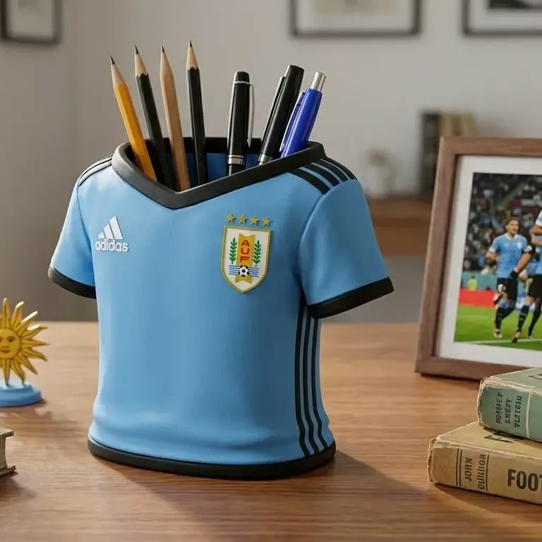 URUGUAY NATIONAL FOOTBALL TEAM PEN HOLDER