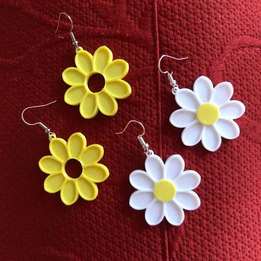 Earring Flower Flor pendant