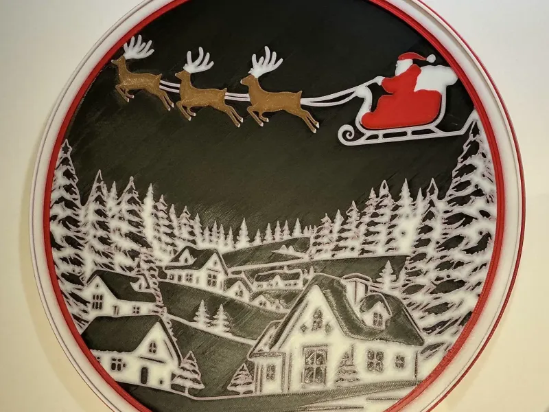 Flying Santa