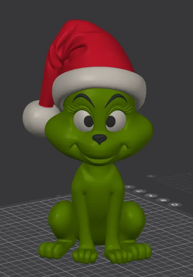 Christmas dog Grinch