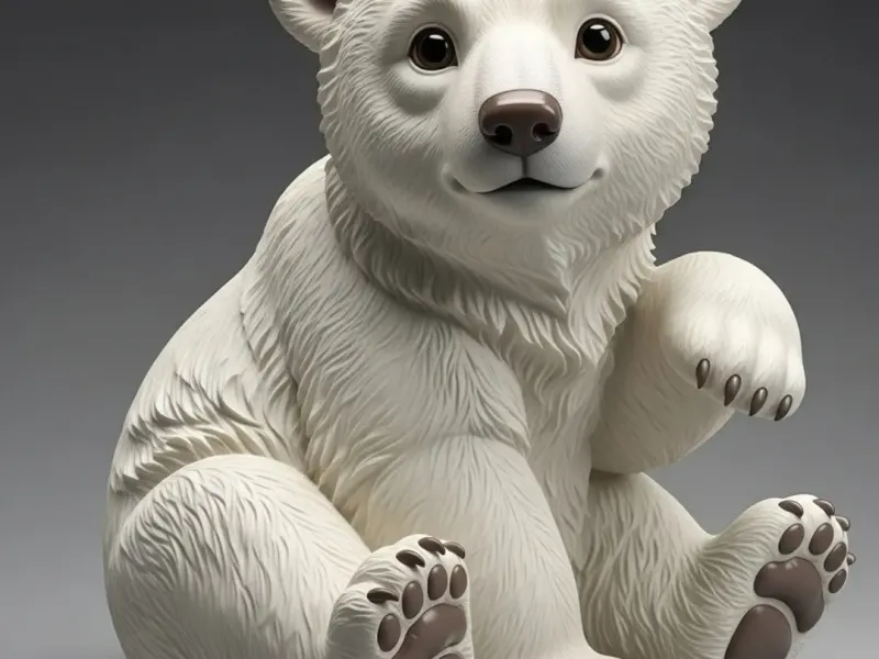 Urso Polar / coleção filhotes 
