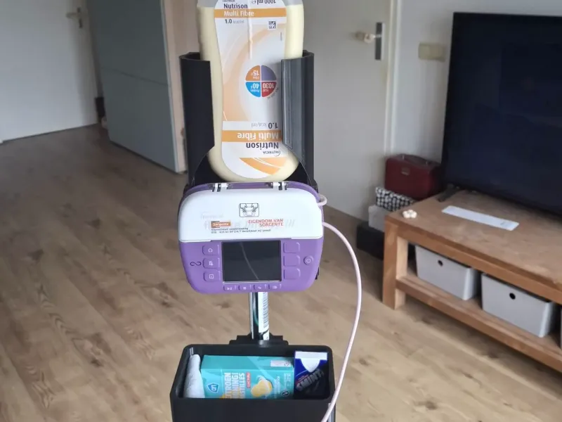 Bakje voor infuusstandaard / Tray for IV stand