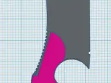 Large Cosplay Knife 1-8