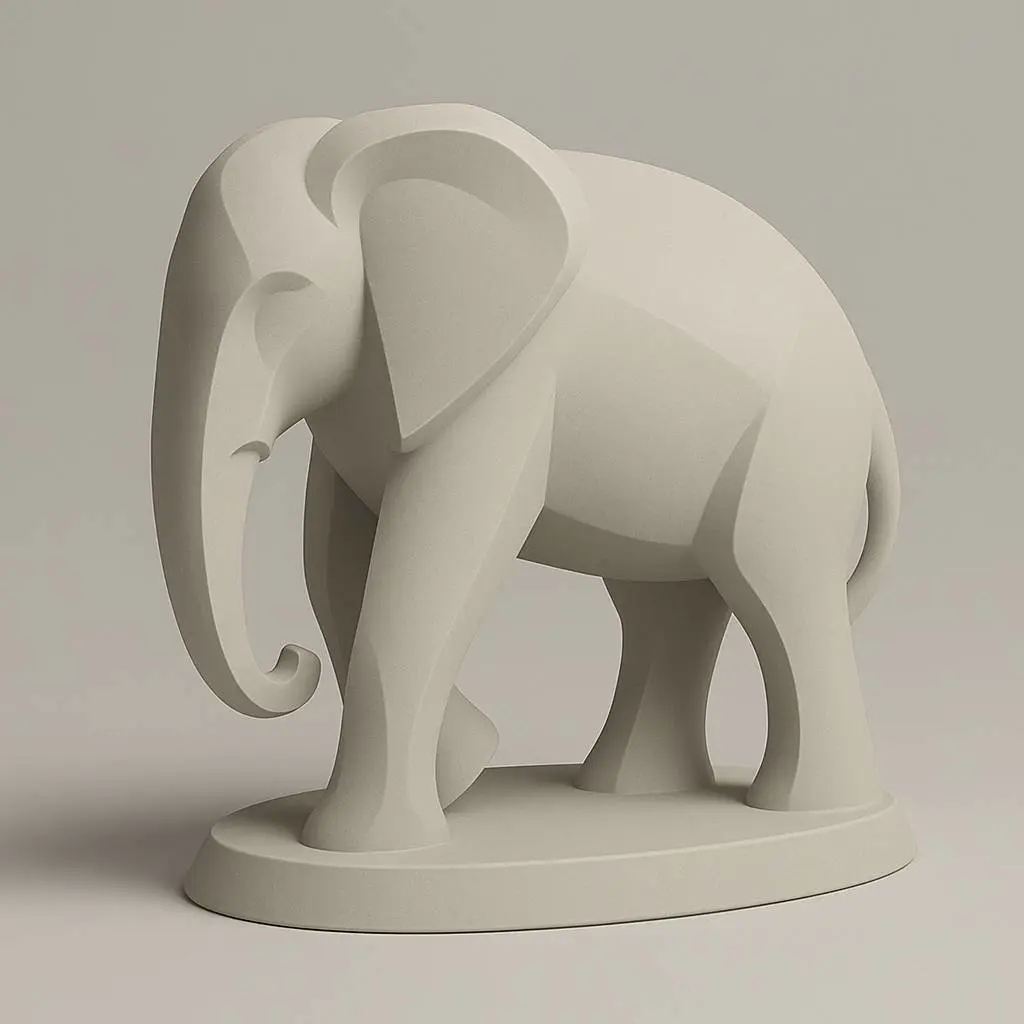 elephatn art model