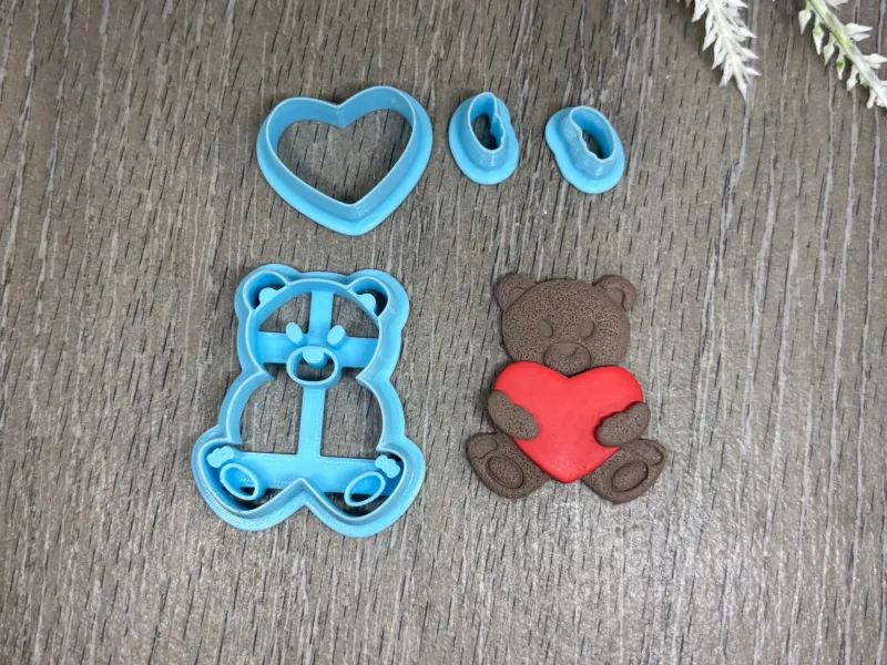 CONJUNTO DE CORTADORES DE ARGILA URSO