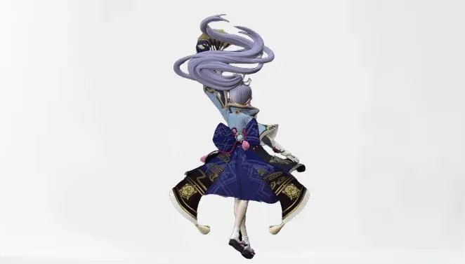 Genshin Impact Kamisato Ayaka STL Koleksiyonu