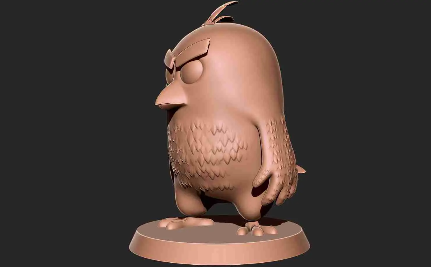 Angry Birds 2 - Red 3D print model