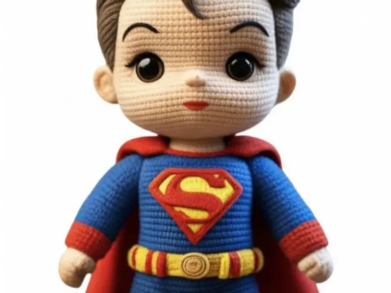 Superman amigurumi