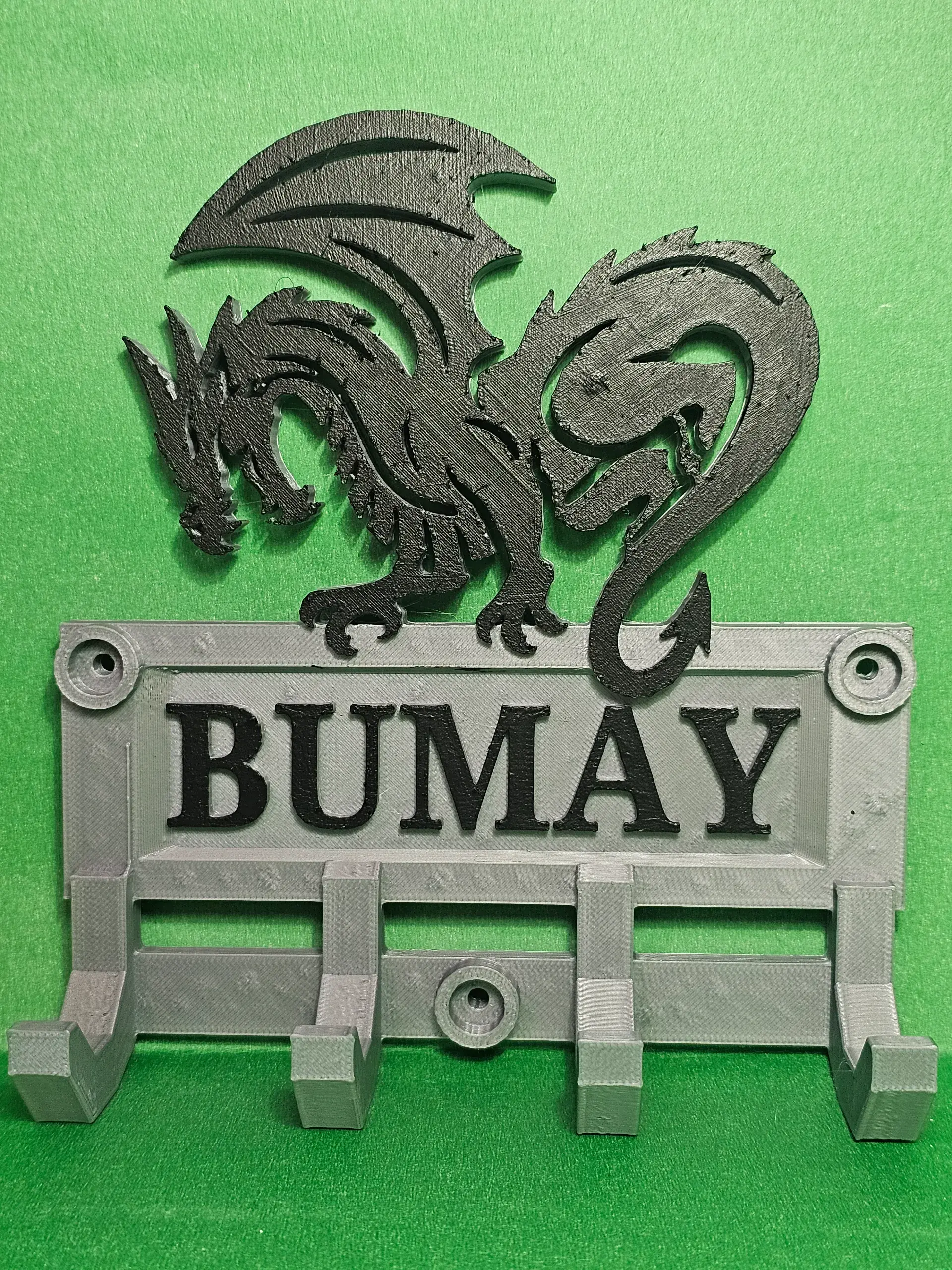 3D Printer Files | 3MF File | Ejderha Figürlü Anahtar Askı | Creality Cloud