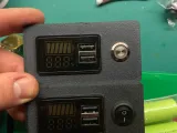 Voltmeter and button mount plate-4