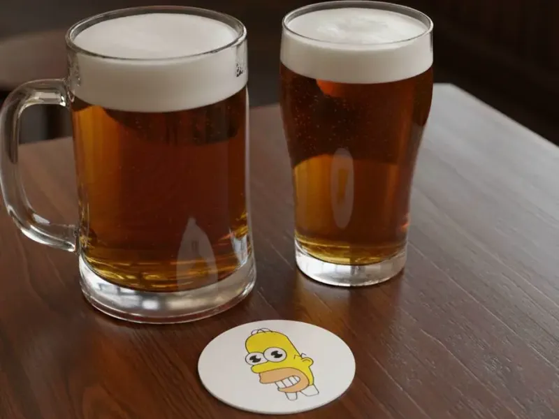 The Simpsons - Mr Sparkle Coaster