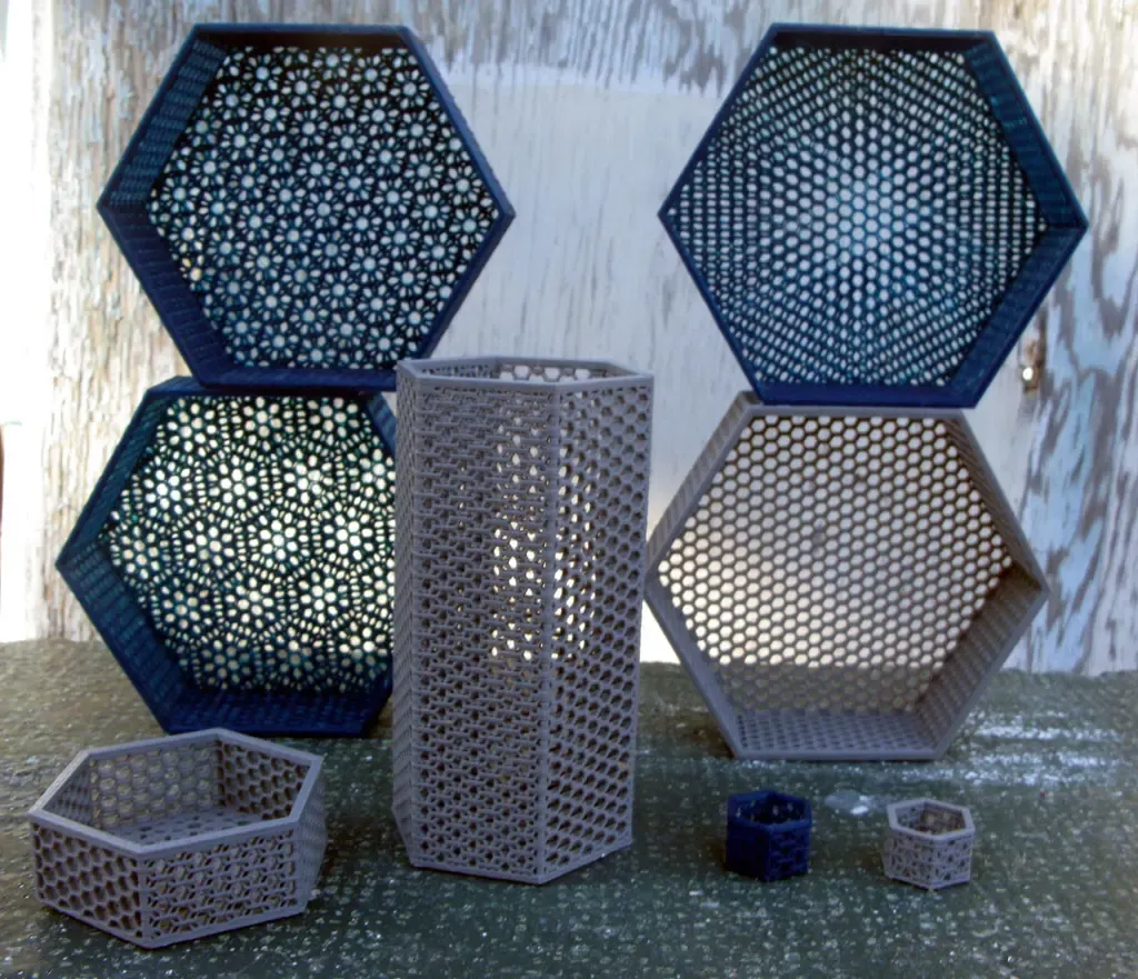 Parametric Hexagonal Boxes
