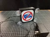Car LED Lightbox: No Wash Windshield Warning Sign-7