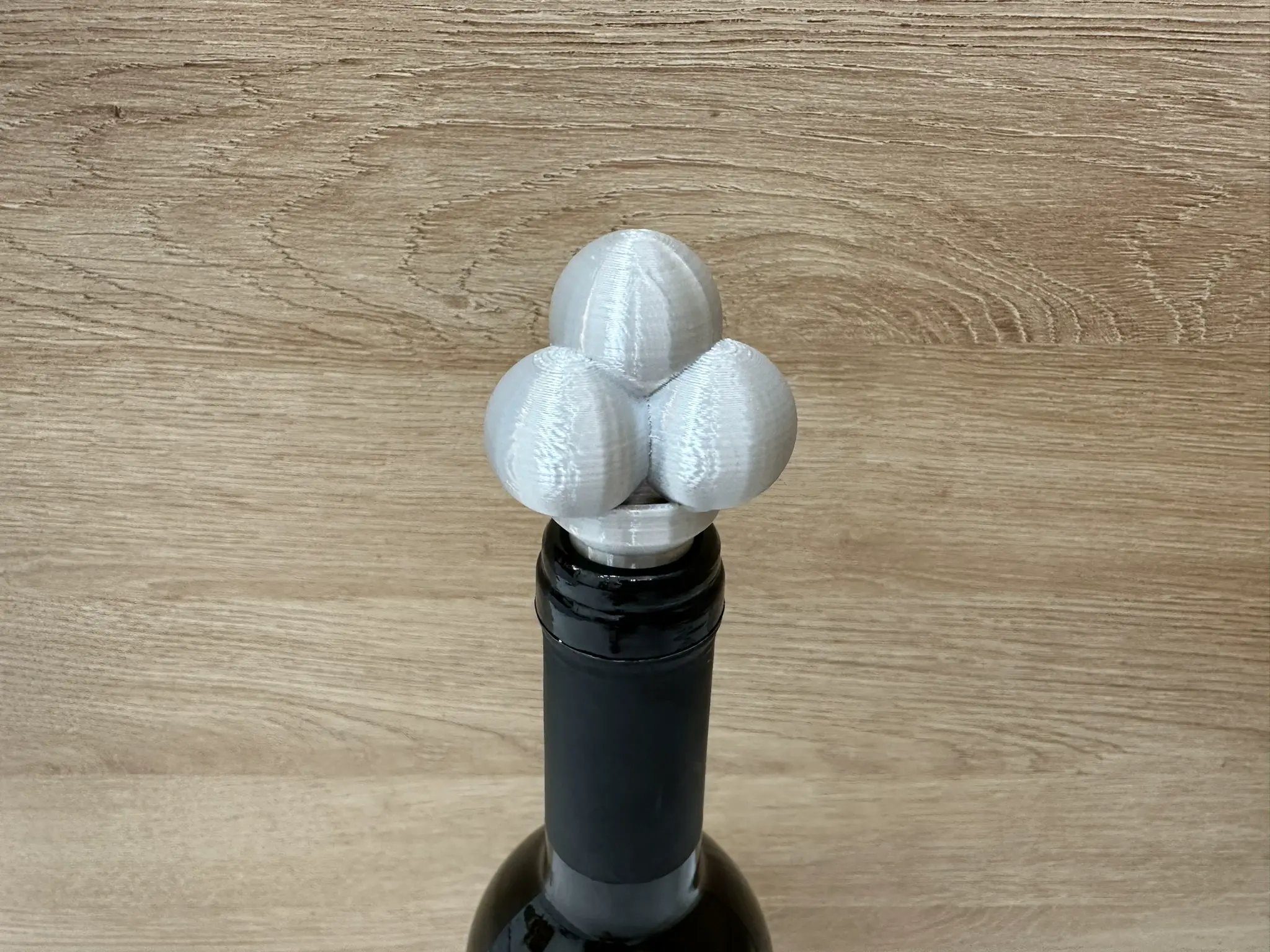 Icecream bottle stopper