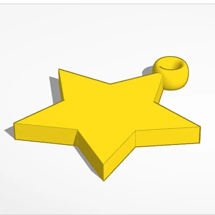 Star keychain 