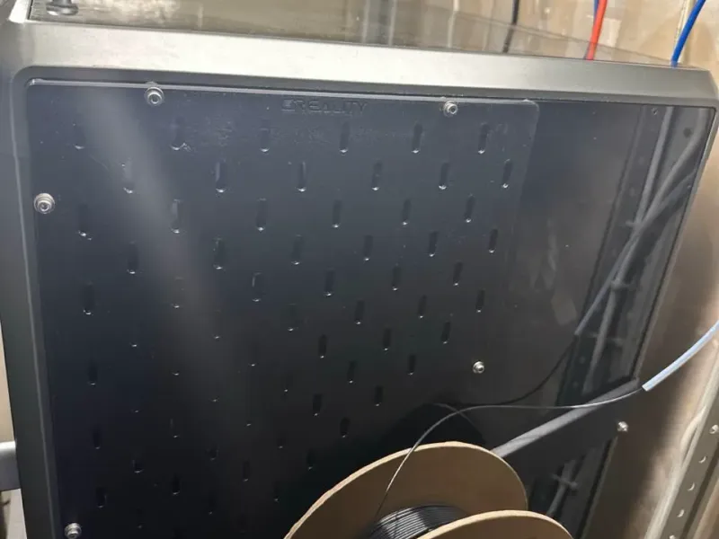 Pegboard for Creality K1 Max printer