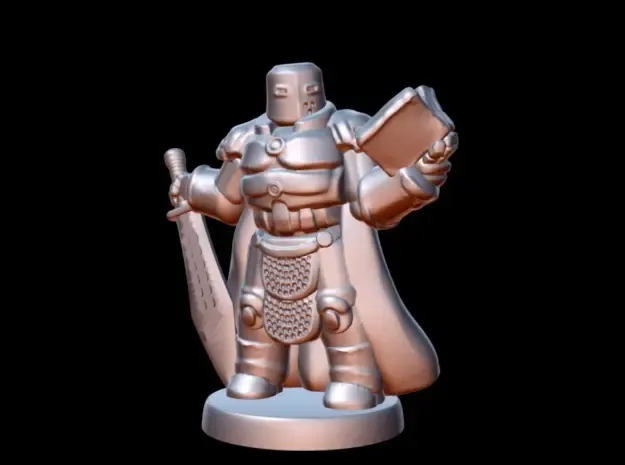Cosmoknight Lord (18mm scale)