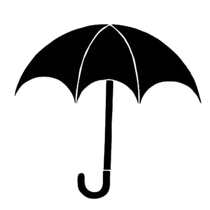 Pochoir pour le logo de l'académie du parapluie