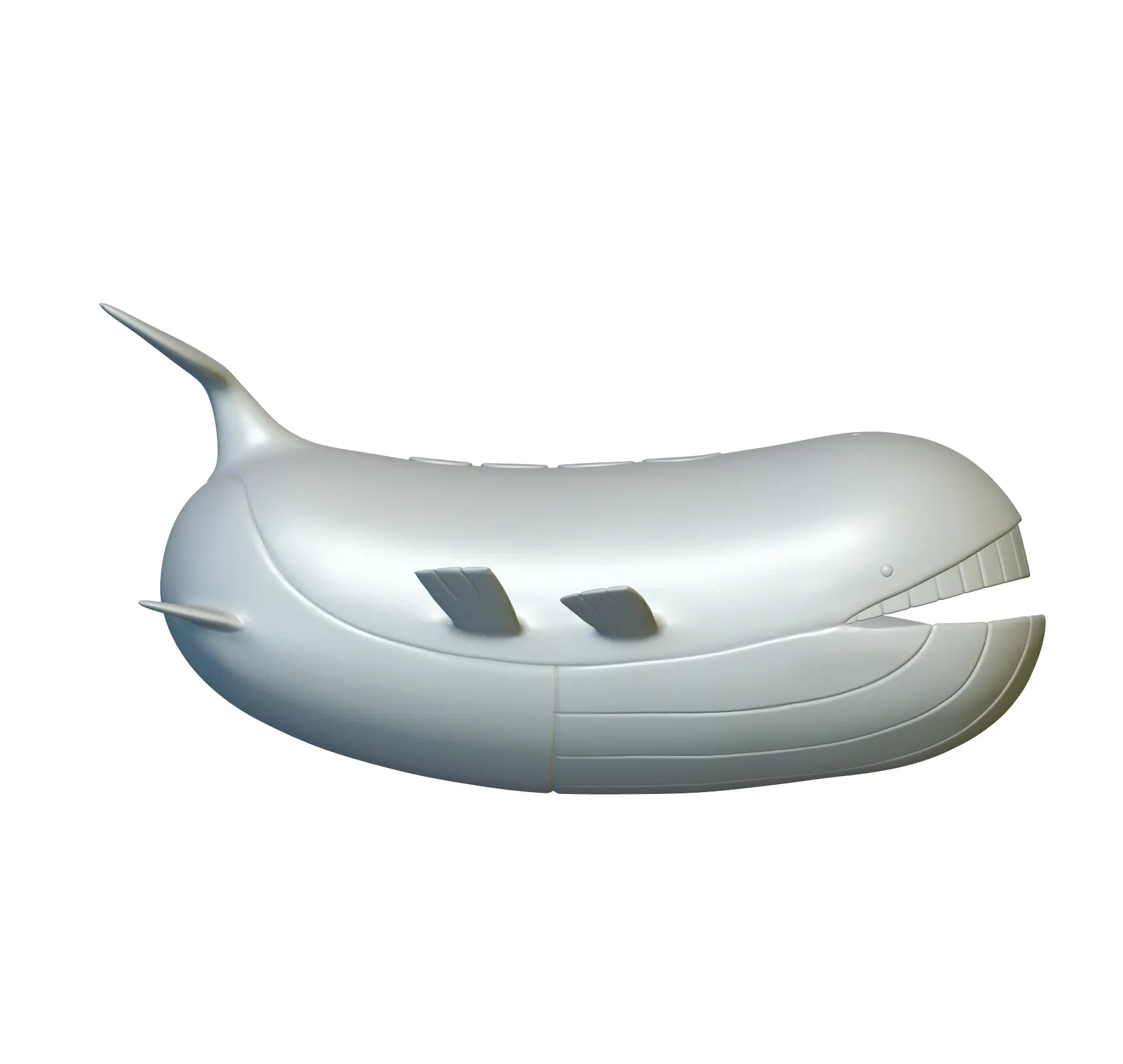 Pokemon Wailord #321 - Ready for 3D Printing!