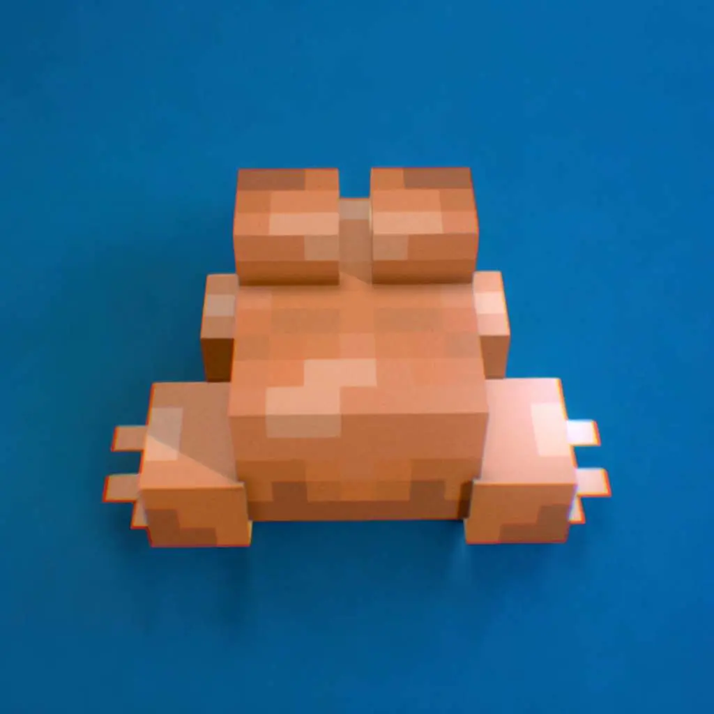 minecraft frog