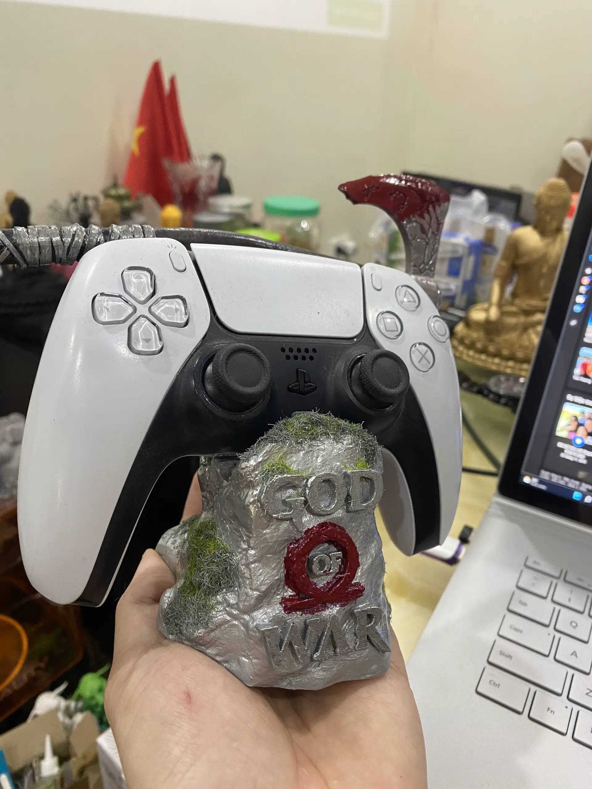 GOW Kratos Axe Controller Stand | PS4 Playstation PS5 | Xbox