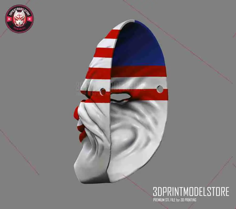 Payday Game Cosplay Mask - Halloween Costume