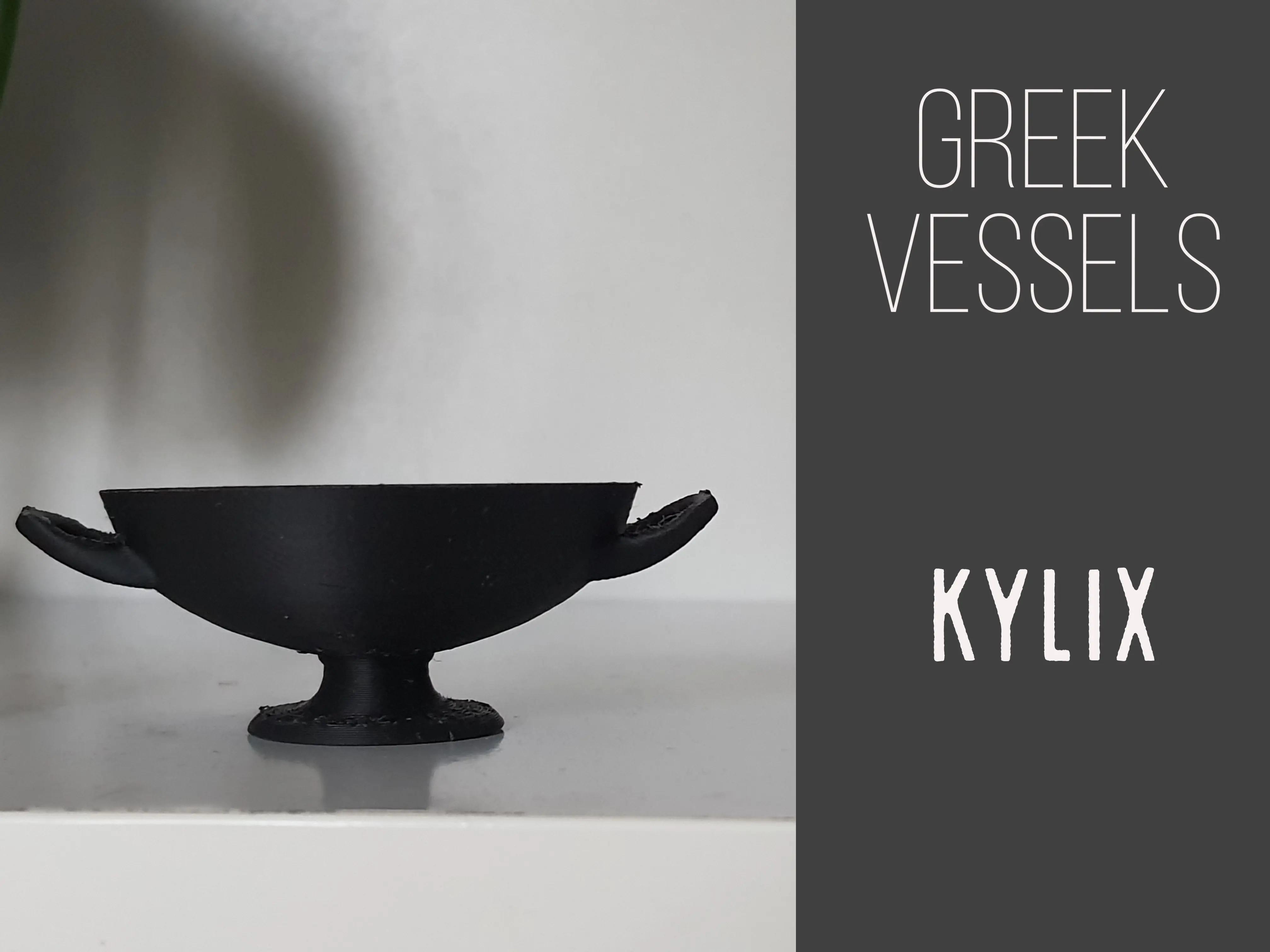 Kylix Griechisches Schiff