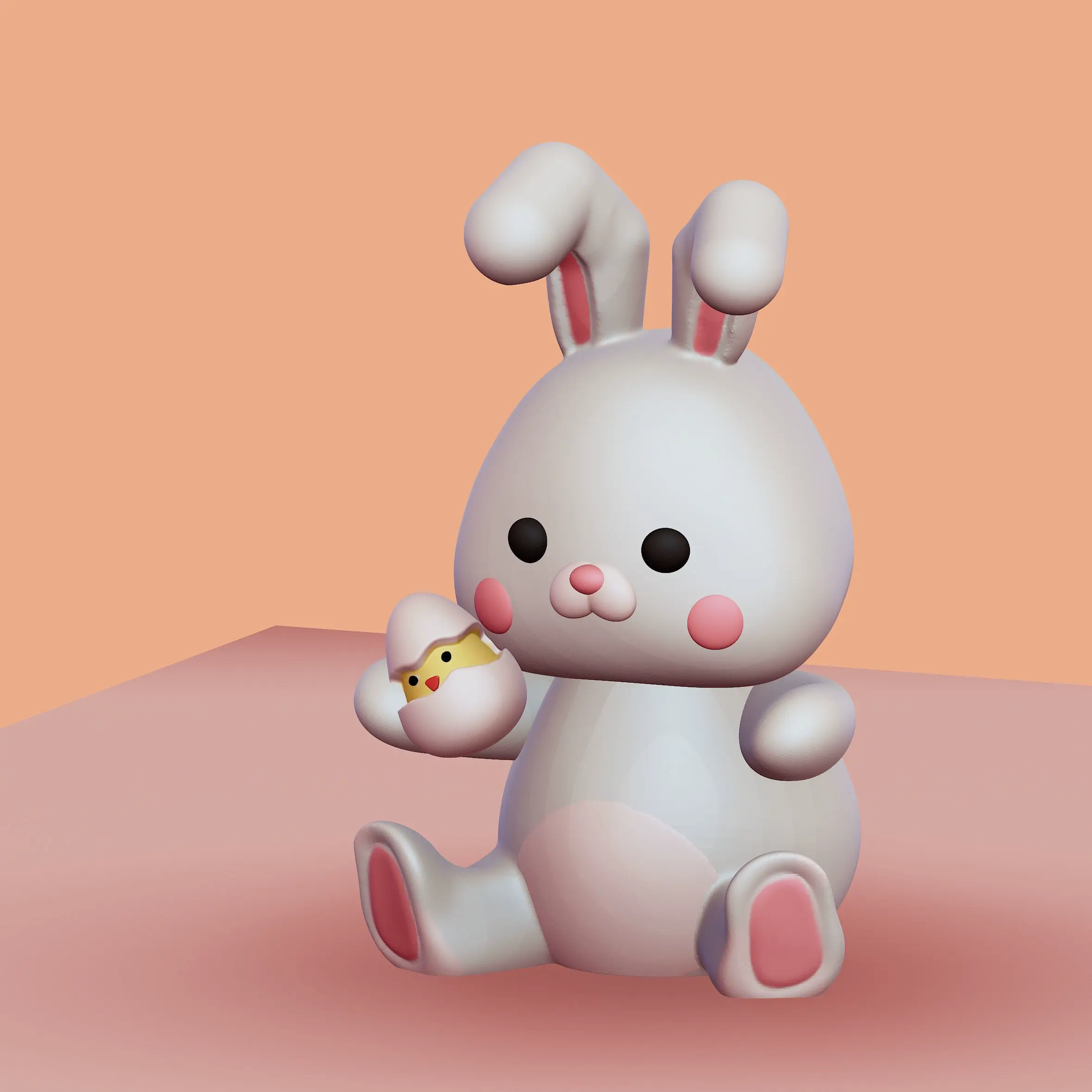 CUTE EASTER BUNNY