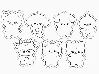 Enhypen keychains