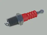 SPARK PLUG KEYCHAIN-1