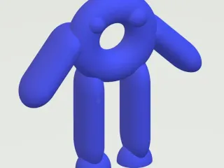 Muscular Donut Man