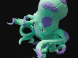 Octopus Toothbrush Holder - Hanging-4