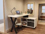 1:12 Scale Miniature Desk for Dollhouse - Furniture-4