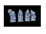 Witch Gnome Coven  4 Stück-2