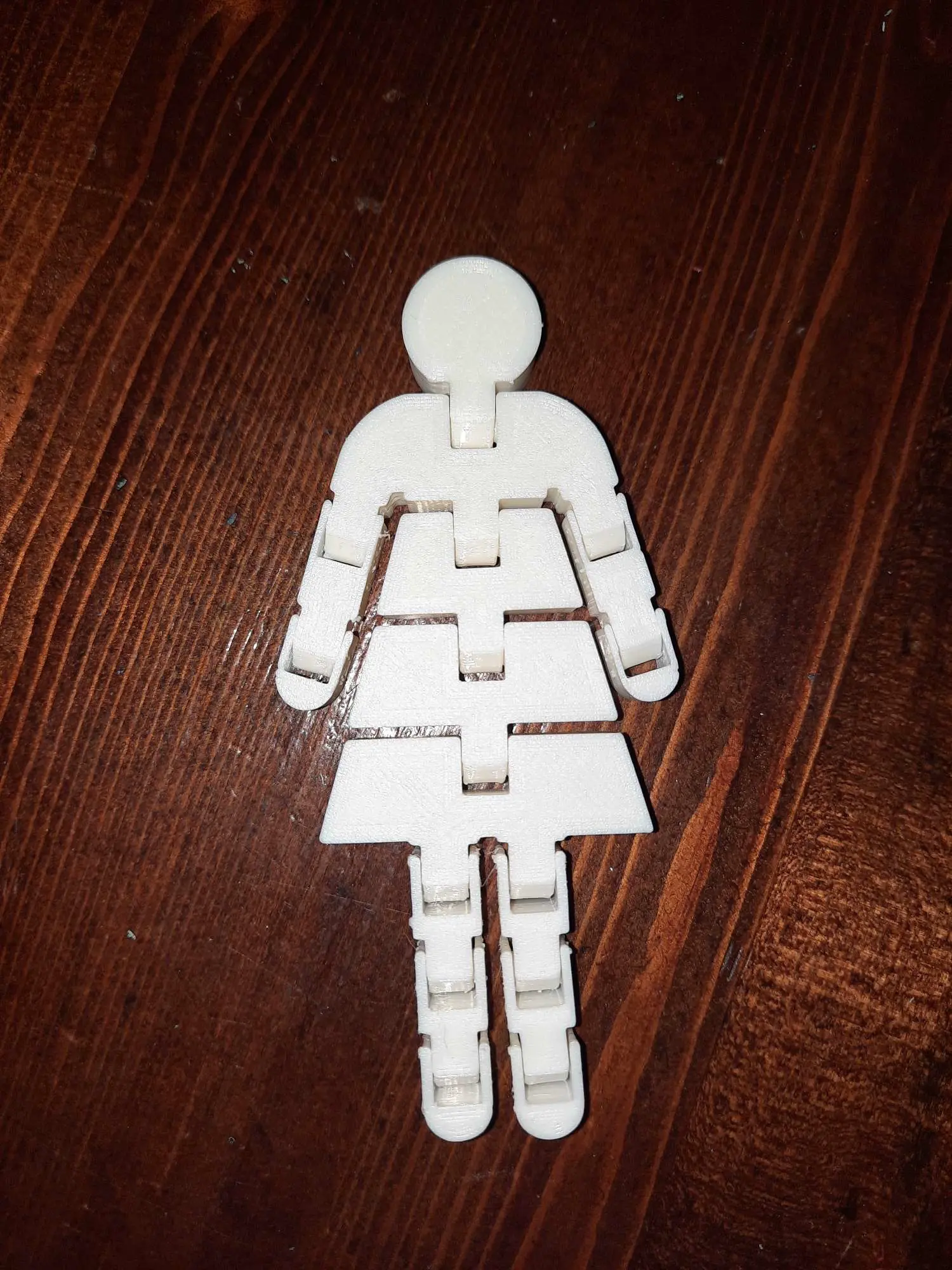 Flexi articulated bathroom girl