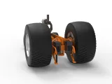Pro Stock Pulling Tractor Base Version 2 Scale 1:25-5