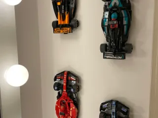 Lego F1 Speed Champions Car Wall Mount