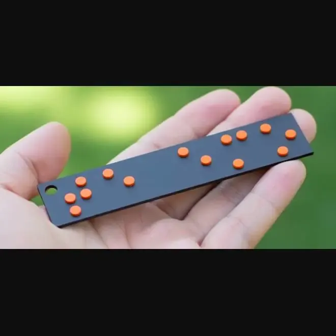Te amo en braille